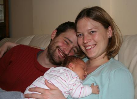 13 mai 2007, Maya a 1 mois et 3 kg 500