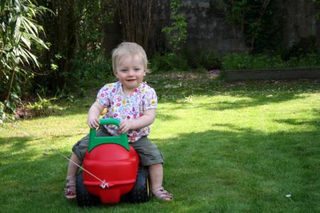 Promenade en petit camion
