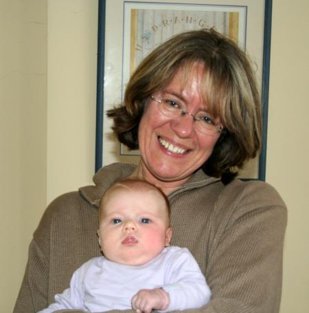 Maya et Grand-M�re, 7 juillet 2007